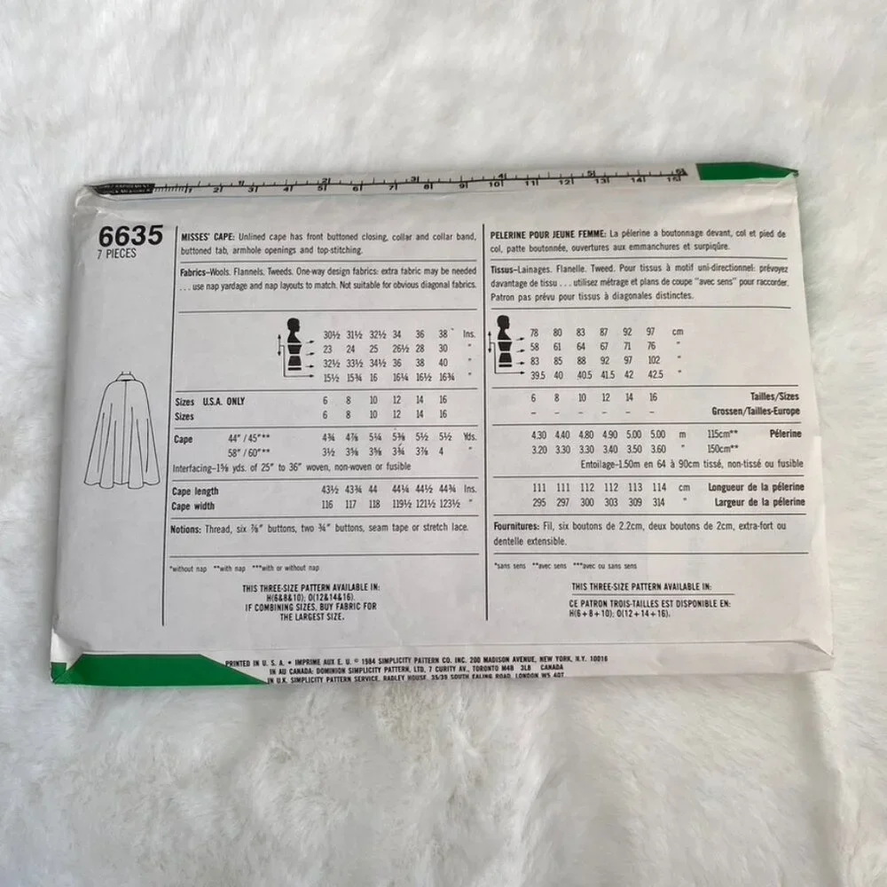 Simplicity ESP Sewing Pattern - Picture 2 of 2